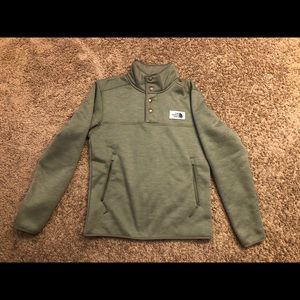North Face Mens Sherpa Patrol 1/4 Snap Pullover